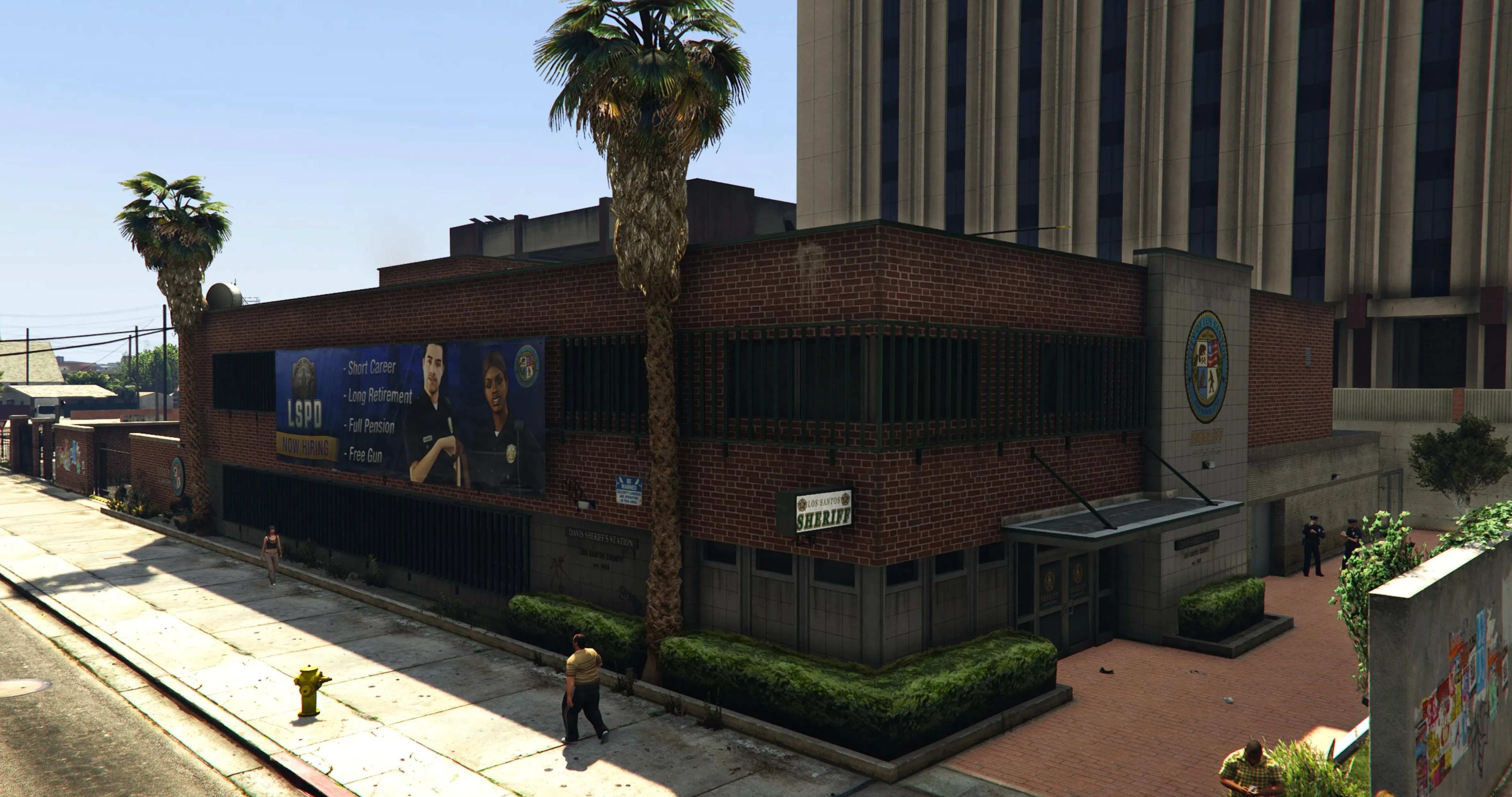 All Police Station Locations In GTA 5 1v9 Davis Sheriffs Station Gta 5